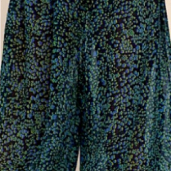 Free People Sleep-In Navy Leopard Spotted Comfy Pants - Picture 10 of 13